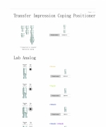 Transfer Impression Coping Positioner
